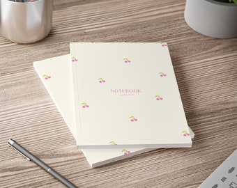 Cherries journal I Softcover Notebook (A5)