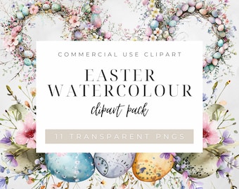 Easter Clipart Floral Wreath Border Frame Cake Eggs High Quality PNG Easter Images Bunny Florals Background Textures Instant Commercial Use