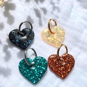 Boucles D'orelles, 12mm, Acer noxydable or ou argent