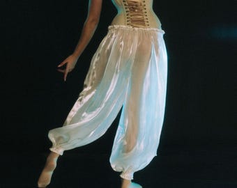 Pantalones Genie - Pantalones Harem Ethereal Loungewear