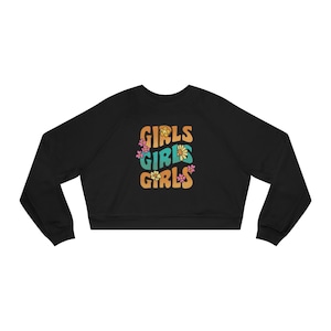Women's Cropped Fleece Pullover