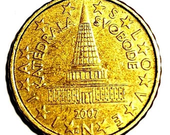 希少な2002年イタリア10ユーロセント硬貨：ダブルリングエラー