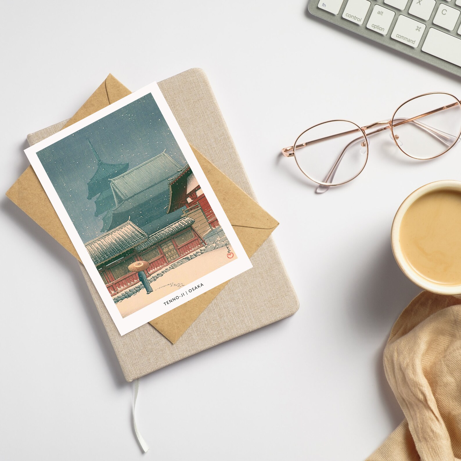 Vintage Japan Postcard Sets of 5, Shrine Temple Prints, 4x6 Post Cards ...