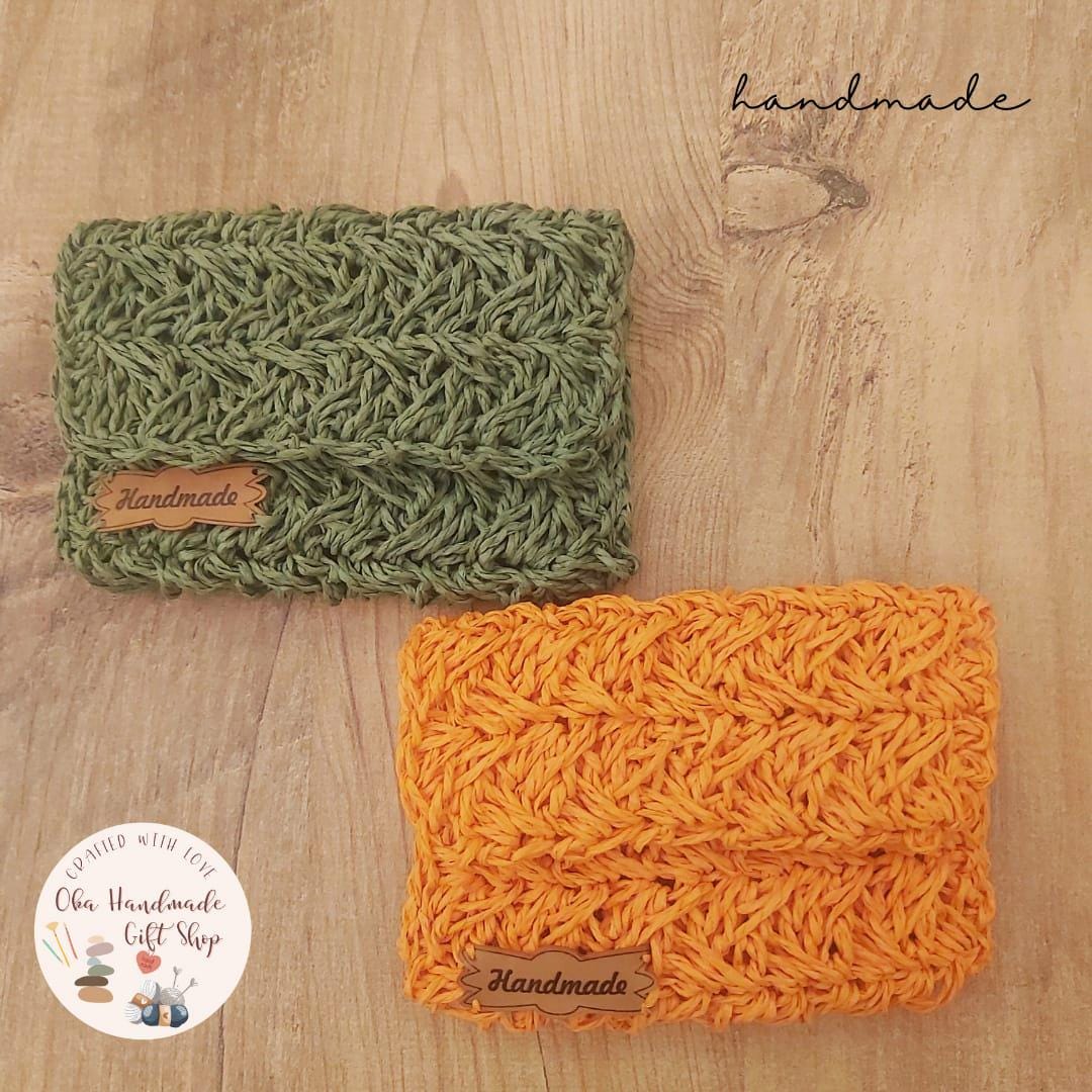 Paper Draw String Wallet Handmade Paper String Wallet, Crochet, Rope, Macrame Wallet, Small Coin ...