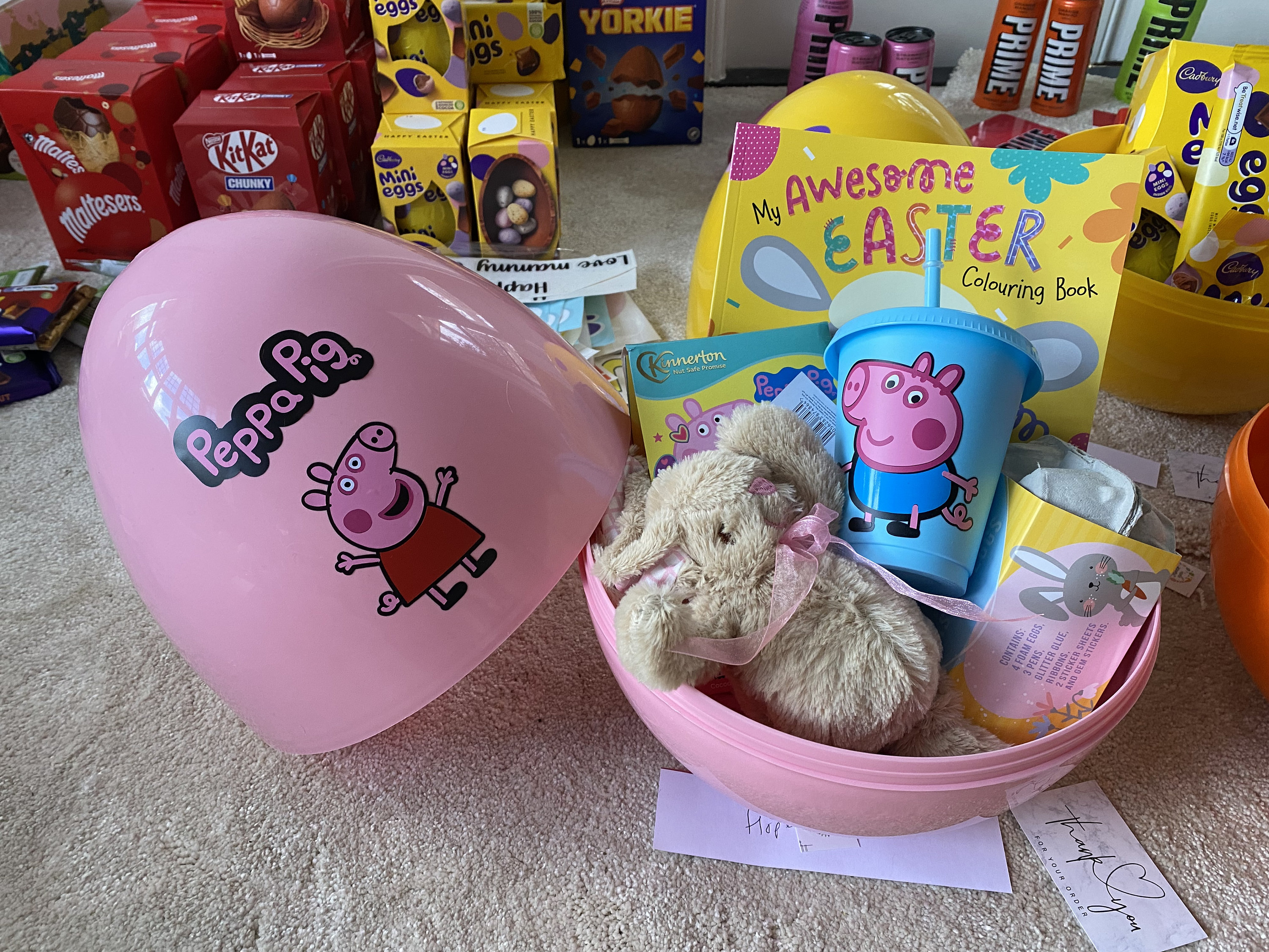 Huevo peppa pig gigante hotsell