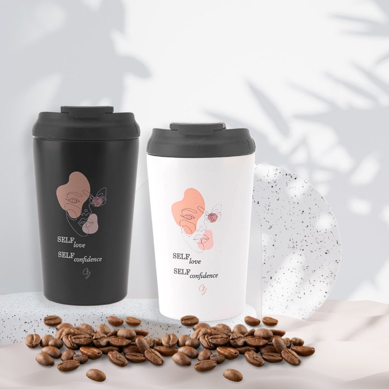 Thermo Travel Mug That Girl Coffee Mug to Go Pumpkin Spice Latte Self