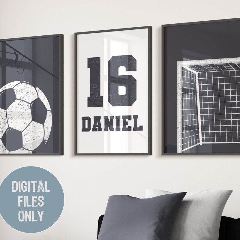 Soccer Wall Art - Etsy