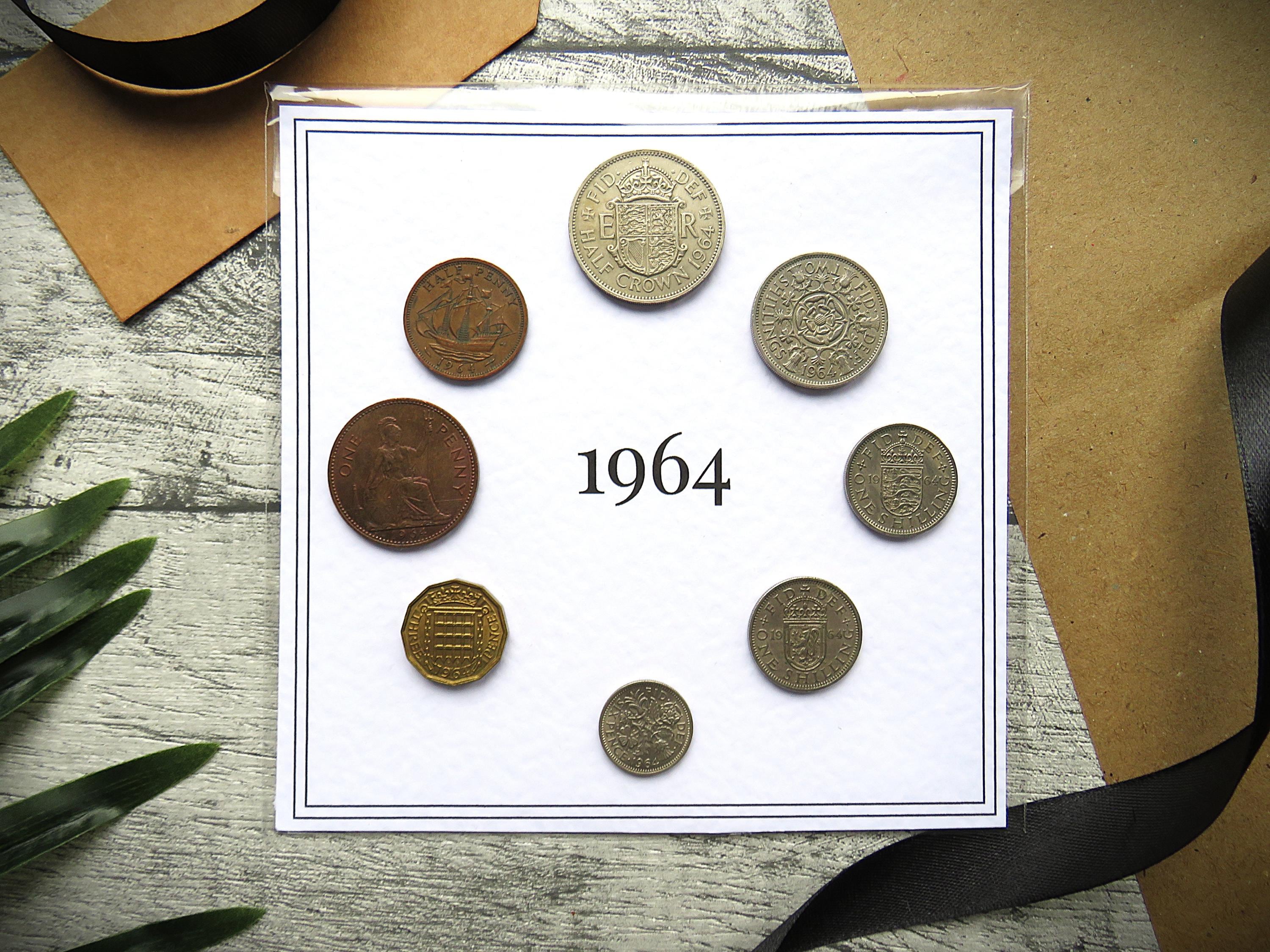 1964 Coin Set - Etsy
