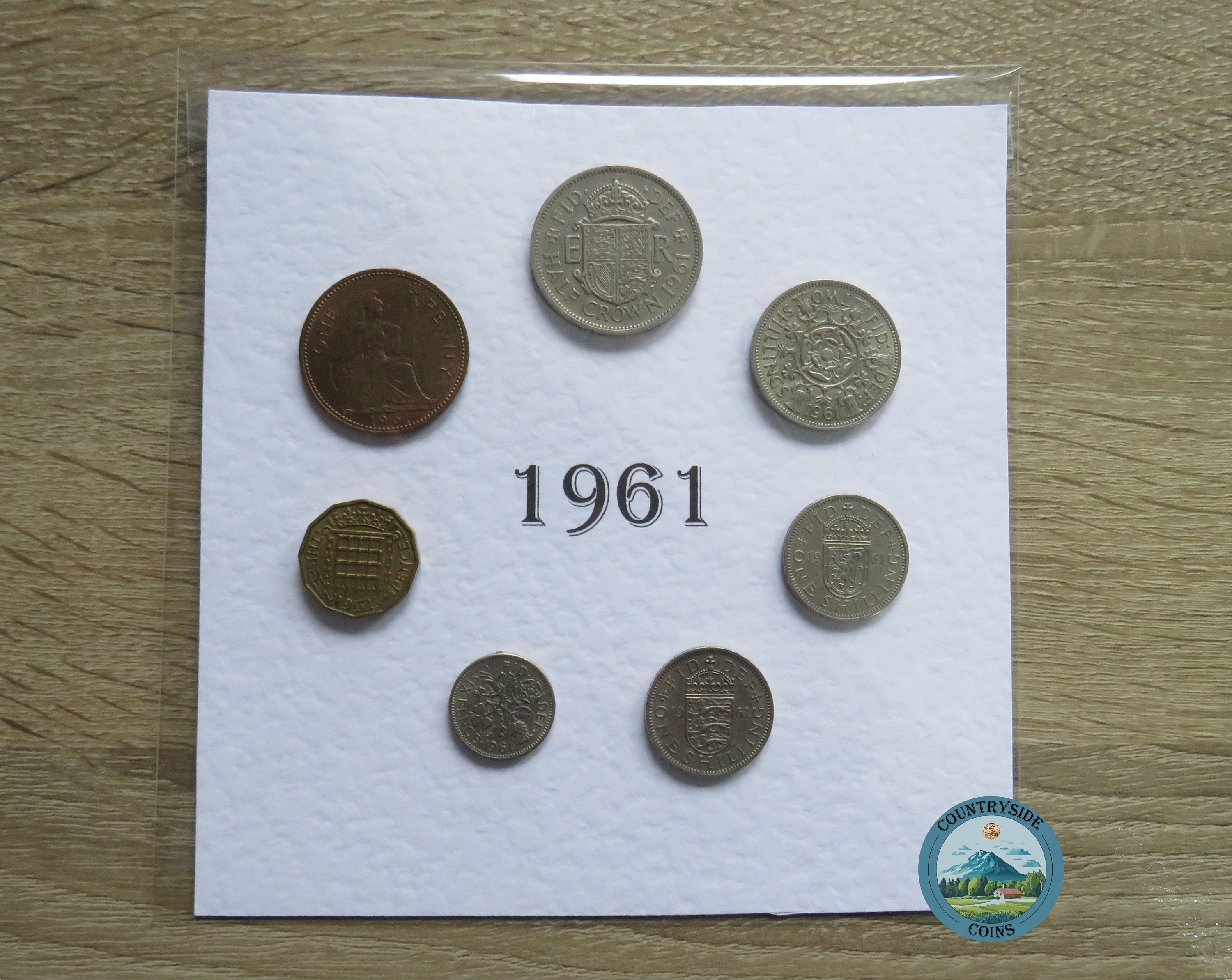 1961 coin - Etsy 日本
