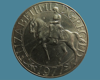 1977年 エリザベス2世 10ペンス プルーフコイン - 銅ニッケル