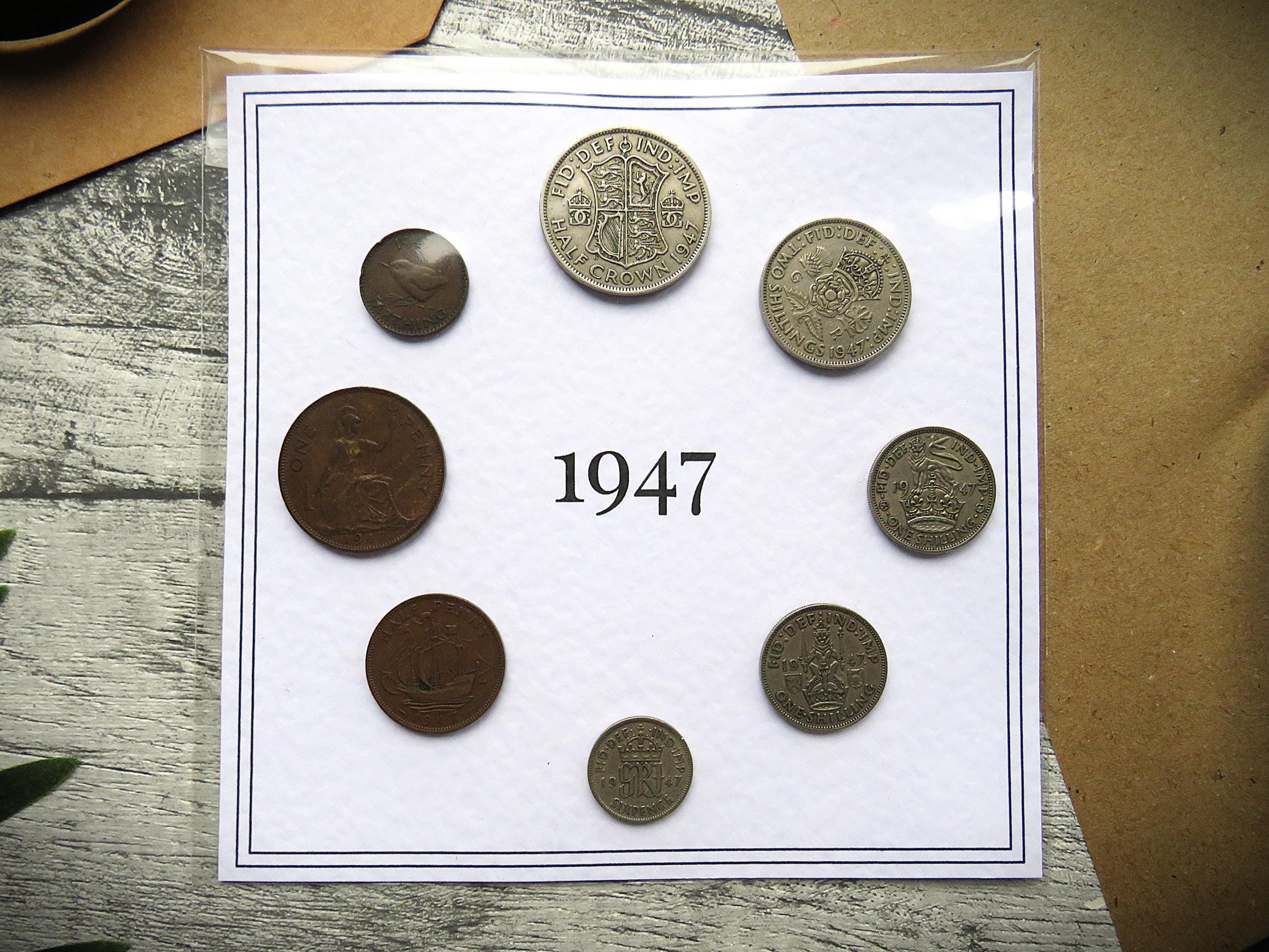 Lot - 1947 Whitman Silver Coin set