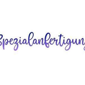 Spezialanfertigung / Sonderwunsch