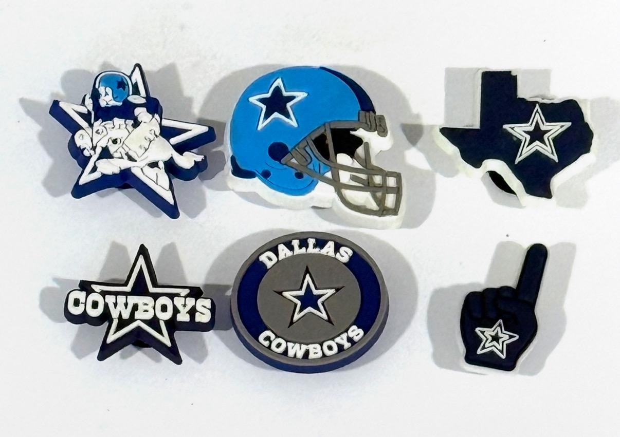 Dallas Cowboys Crocs Charms