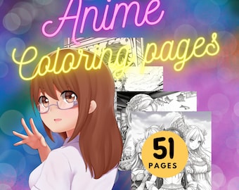 Anime Coloring Pages
