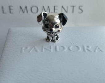 Pandora Silver Dalmatian Puppy Charm, Disney Dog Gift Charm