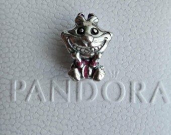 Pandora Alice in Wonderland Cheshire Cat Charm Sterling Silver