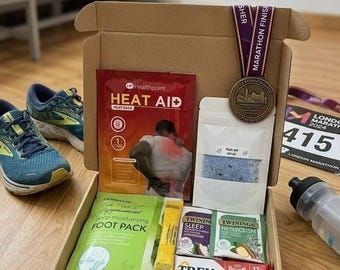 Marathon Runner Recovery Gift Box – Post-Race Care Package