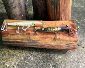 Lot of 2 vintage top water baits