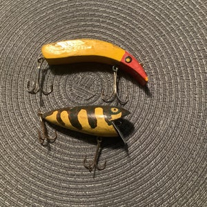 2 old Handmade fishing lures