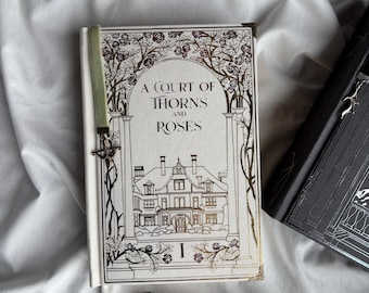 Ein Hof der Dornen und Rosen Sonderedition Rebound-Buch | limitierte Auflage, handgemachtes Buch, Sonderedition Buch, limitierte Auflage, Sarah J Maas