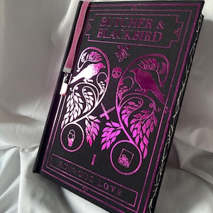 Butcher and Blackbird – wydanie specjalne, książka w oprawie drukowanej | edycja limitowana, książka ręcznie robiona, wydanie specjalne, limitowana seria, Brynne Weaver