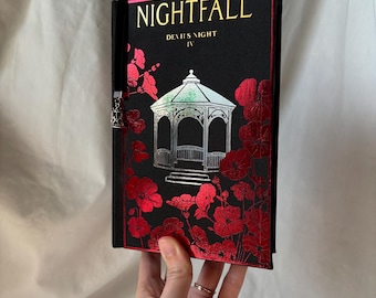 Libro artesanal de edición especial Nightfall, encuadernado, de tirada limitada, Penelope Douglas