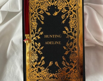 Hunting Adeline Rebound book | special edition, handmade, foil cover, HD Carlton, cat and mouse duet