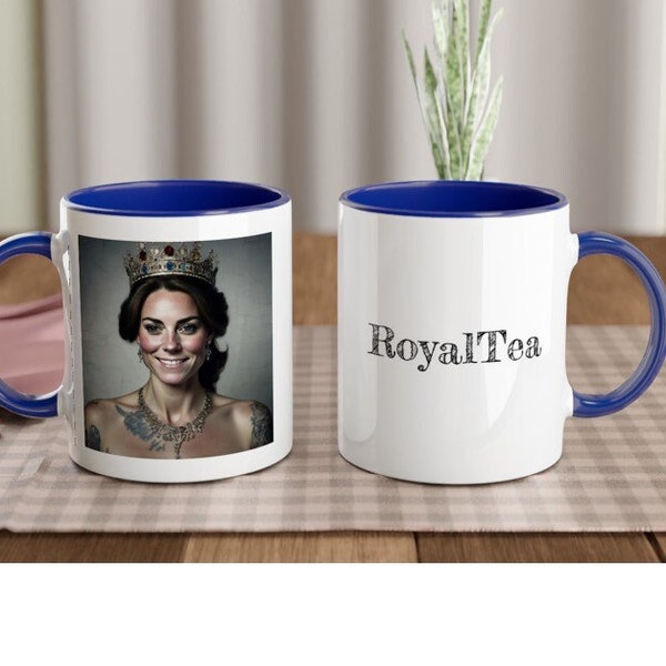 Kate Middleton 'RoyalTea' 11oz Ceramic Mug