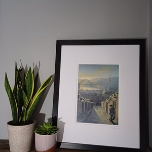 Byker NUFC Newcastle United Peter Francis Art Print