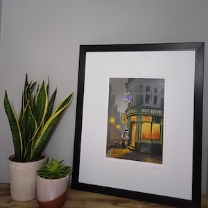 The Beehive NUFC Newcastle United Peter Francis Art Print