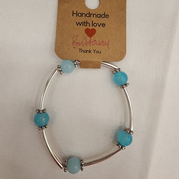 Blue and Aqua Blessing Bracelet