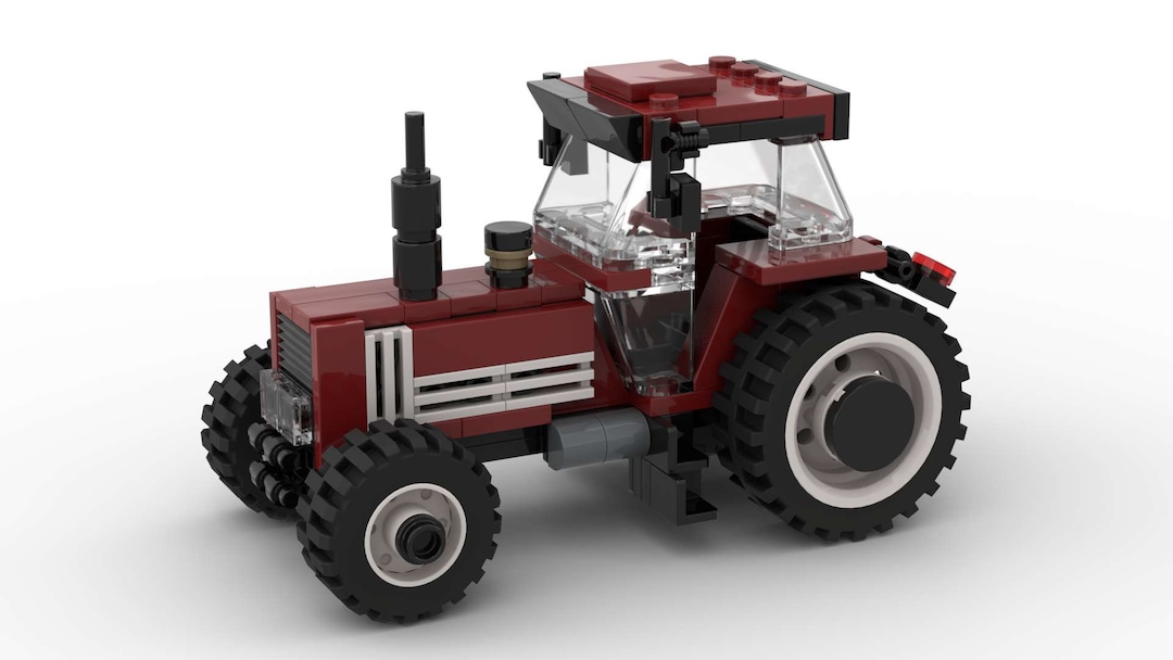 Fiatagri 180-90 Tractor Made of Lego Bricks