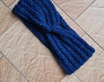 Bandeau hiver bleu