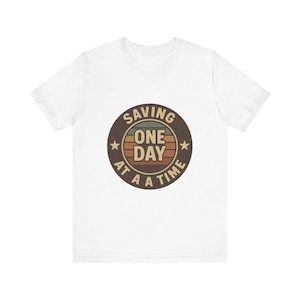 Paramedic T-Shirt - Saving One Day at a Time - Funny Paramedic Gift