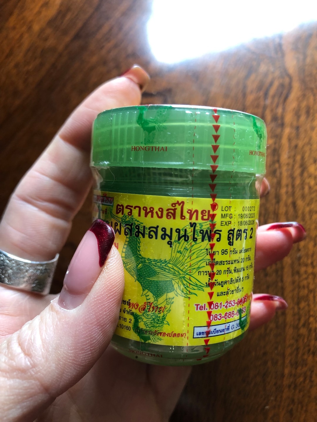 Thailand Herbal Inhaler Hong Thai Nasal Inhaler Medicinal Herbs for ...