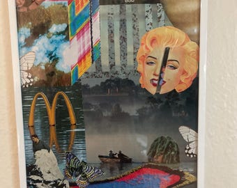 Iconic Collage Art Print