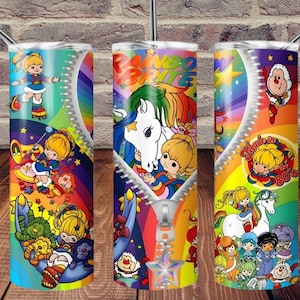 Rainbow Brite 80s Cartoon 20oz tumbler