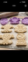 Spiderman Cookie Mold Set – 5pc 2-in-1 Cut & Stamp Baking Tools