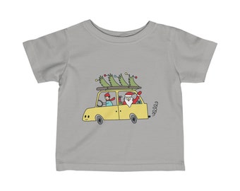 Fijn jersey T-shirt voor baby's