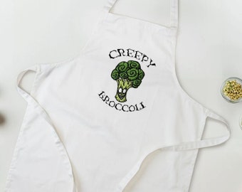 Creepy Broccoli Apron