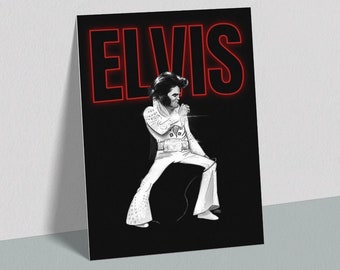 Elvis Postcard
