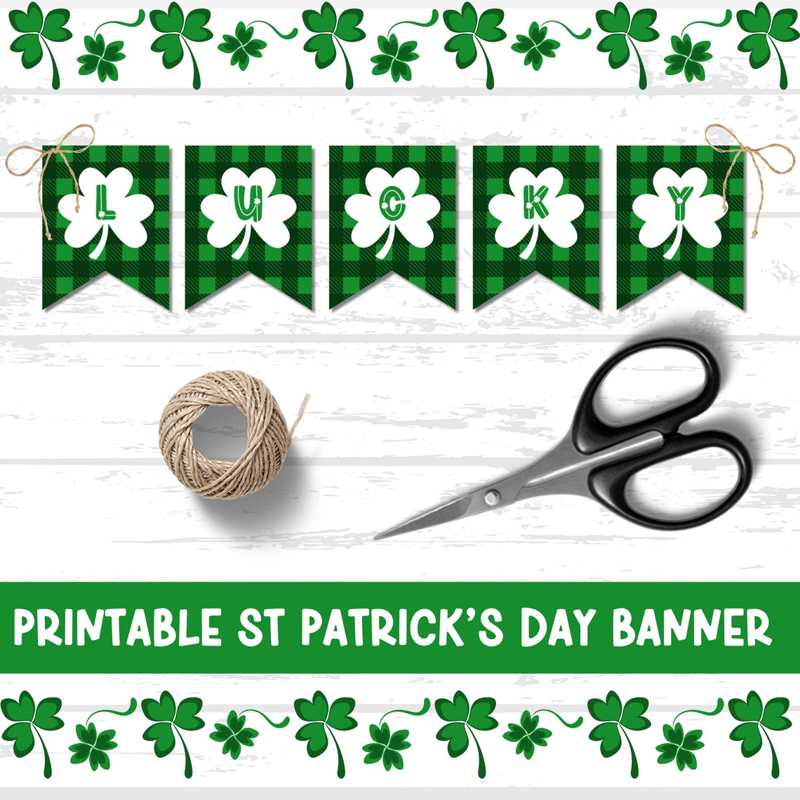 st patricks day girlande