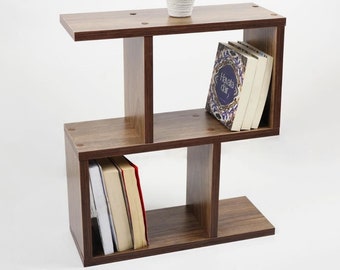 Tavolino laterale, tavolino impilabile, tavolino da caffè, tavolino laterale appositamente progettato, moderno portariviste, libreria