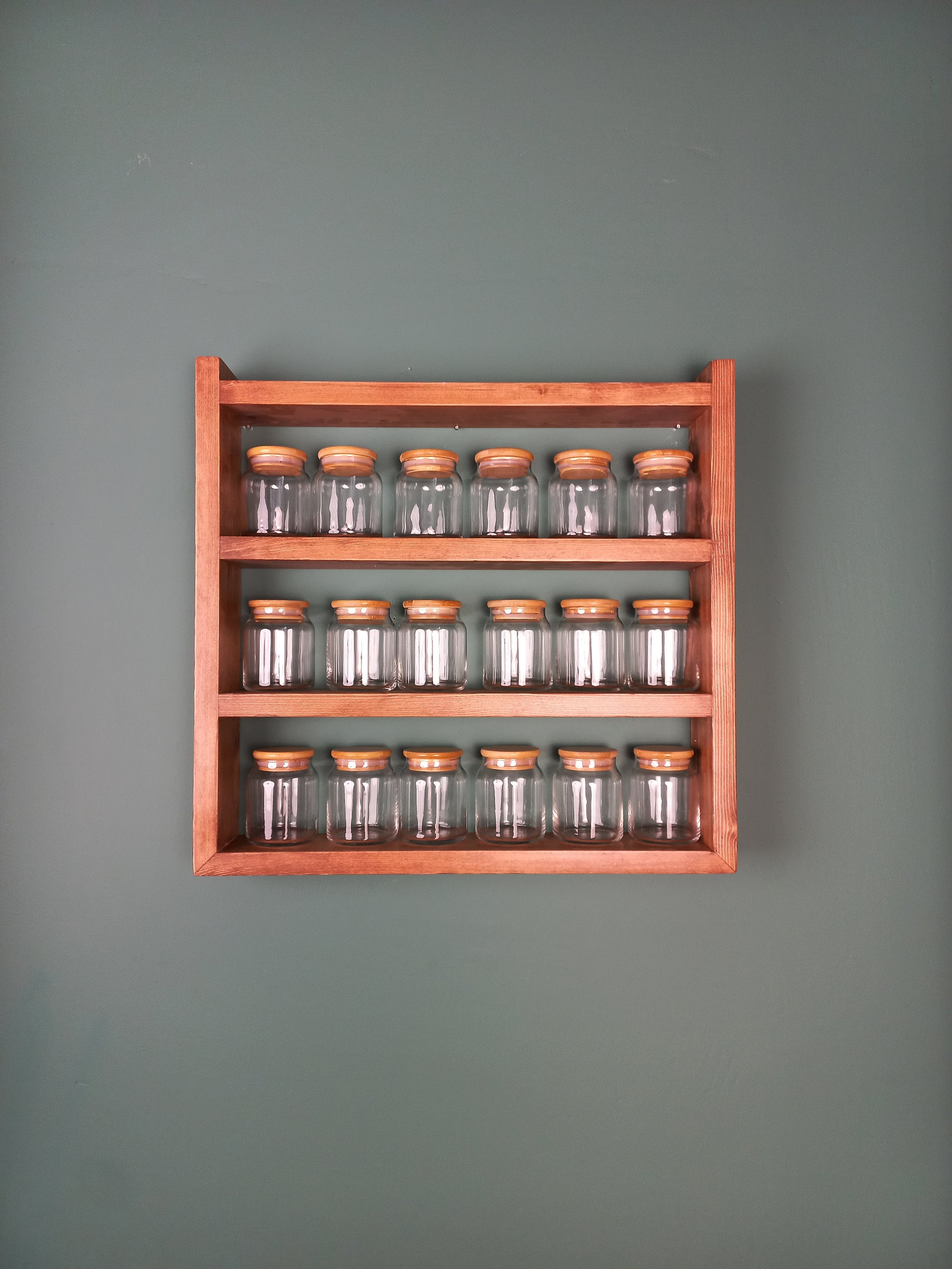 Etsy wooden spice rack hotsell