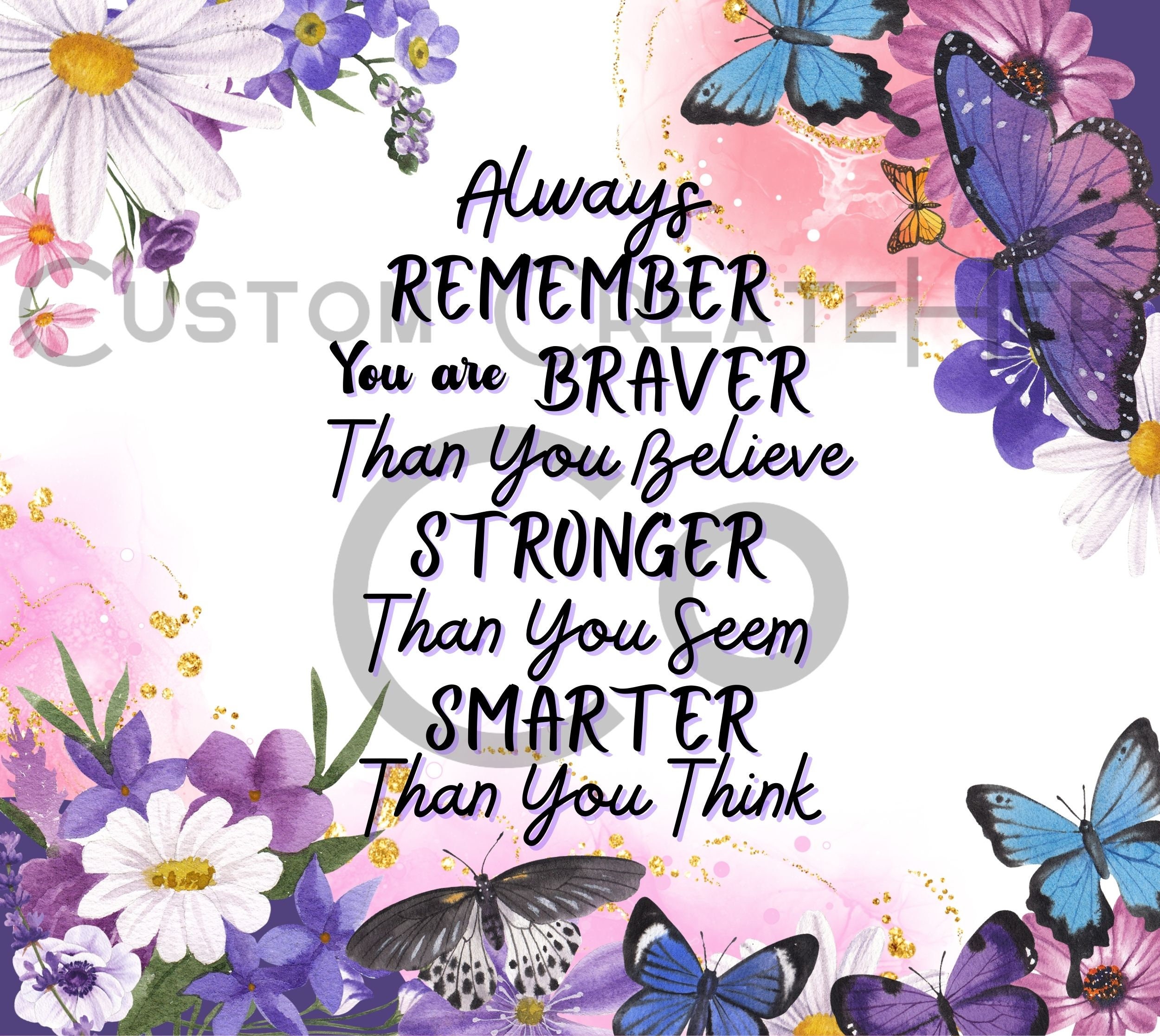 Ramirar - Funda de cojín con texto en inglés You are Braver