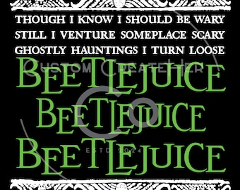 Beetlejuice SVG, Beetlejuice Digital, Beetlejuice Beetlejuice Beetlejuice SVG, PNG