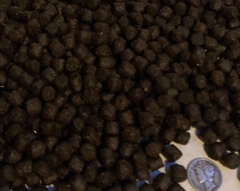 Cichlid Discus Floating Pellets, Color Enhancing Fish Food (6.5mm)