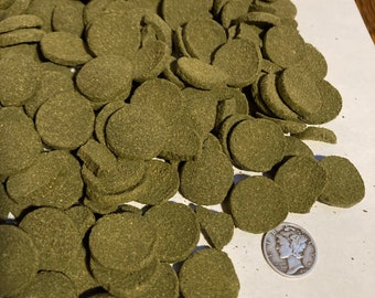 Premium Sinking  "Algae Veggies Wafer"  Bottom Feeders Crayfish, Catfish, Pleco ,Cichlid ,Cory , Snails Tropical Fish Food