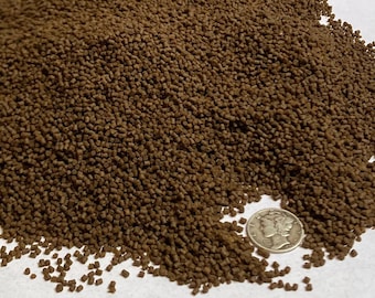 Premium "Growth"  Sinking Pellets 1.5 mm  Tropical Fish Cichlid Koi Pleco Axolotl  Promote Growth size on your Fish