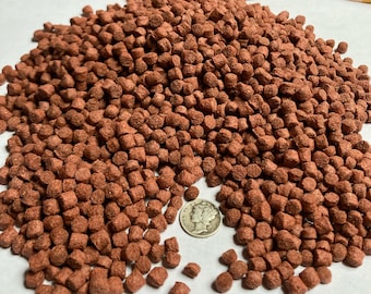 Premium Koi & Goldfish Food Pellets: Color Enhancers, 5.0 mm